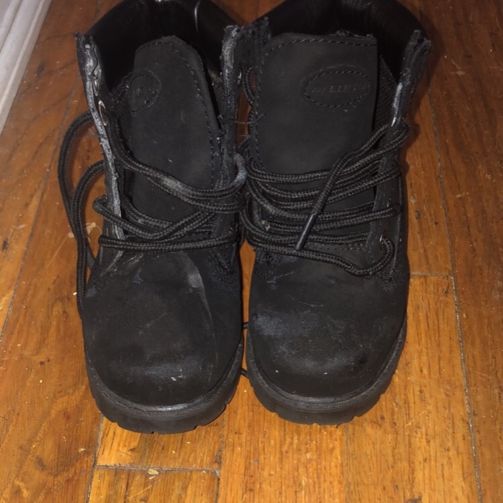 Black boots